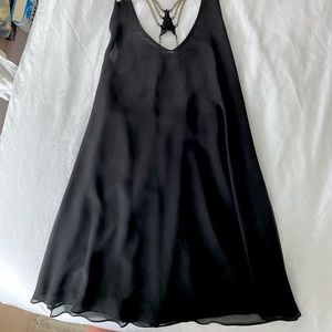 Millau Black Chain Back Dress ($120 Retail)